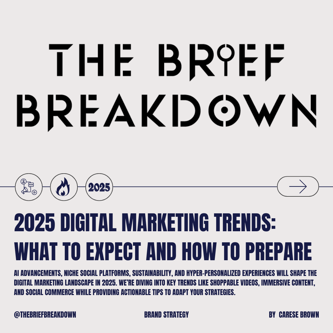 2025 Digital Marketing Trends: What to Expect and How to Prepare