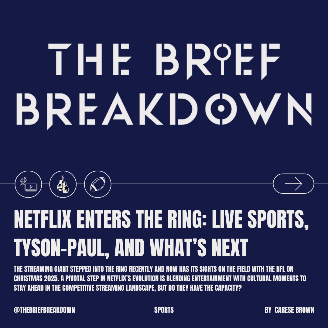 Netflix Enters the Ring: Live Sports, Lessons from Tyson-Paul, and What’s Next